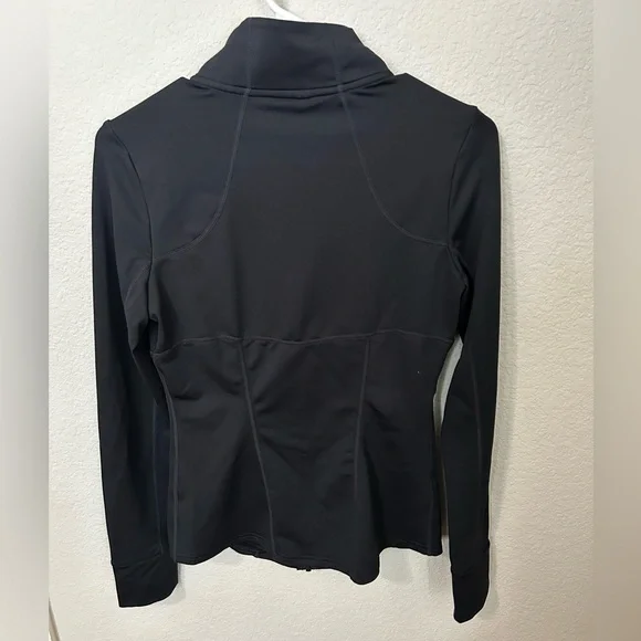 Fabletics Black Full Zip Athletic Jacket | Women's Size S | Running & Workout - Picture 3 of 3